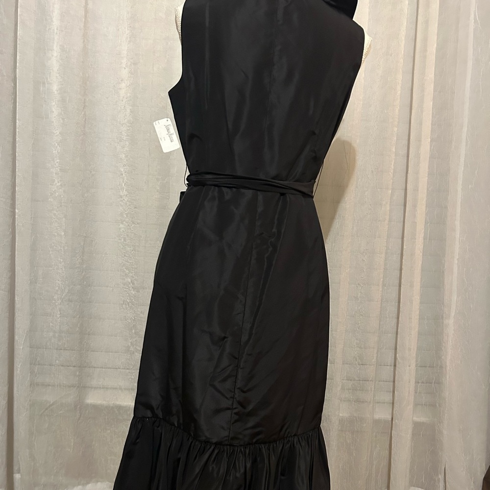 Rickie Freeman TERI JON Taffeta Ruffle Dress - Picture 4 of 10